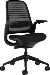 Steelcase - Series 1 Chair with Black Frame - Onyx - Front_Zoom