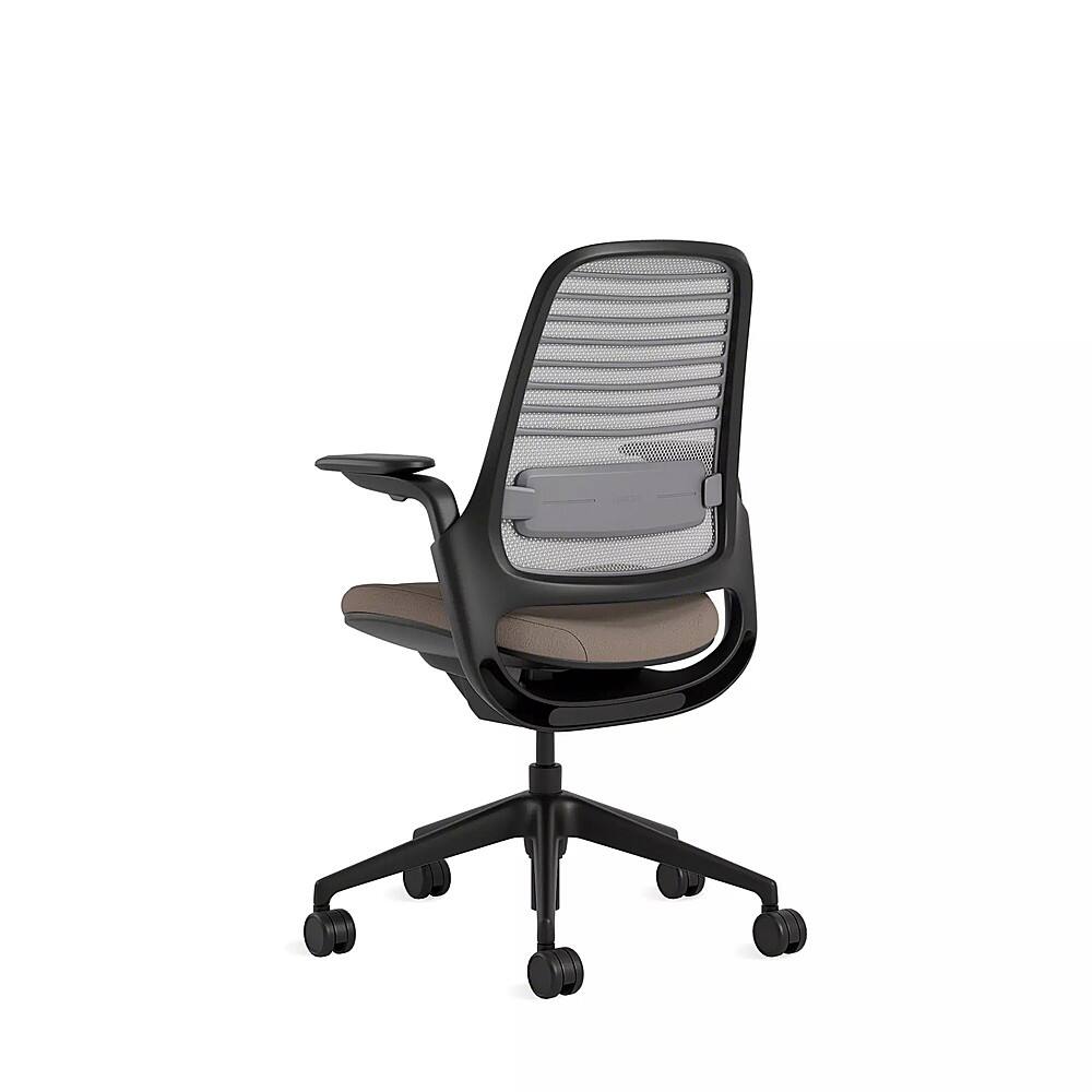 Alt View 11. Steelcase - Series 1 Chair with Black Frame - Truffle.