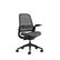 Angle. Steelcase - Series 1 Chair with Black Frame - Night Owl.