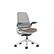 Angle. Steelcase - Series 1 Chair with Seagull Frame - Truffle.