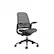 Angle. Steelcase - Series 1 Chair with Black Frame - Night Owl.