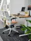 Alt View 12. Steelcase - Series 1 Chair with Seagull Frame - Truffle.