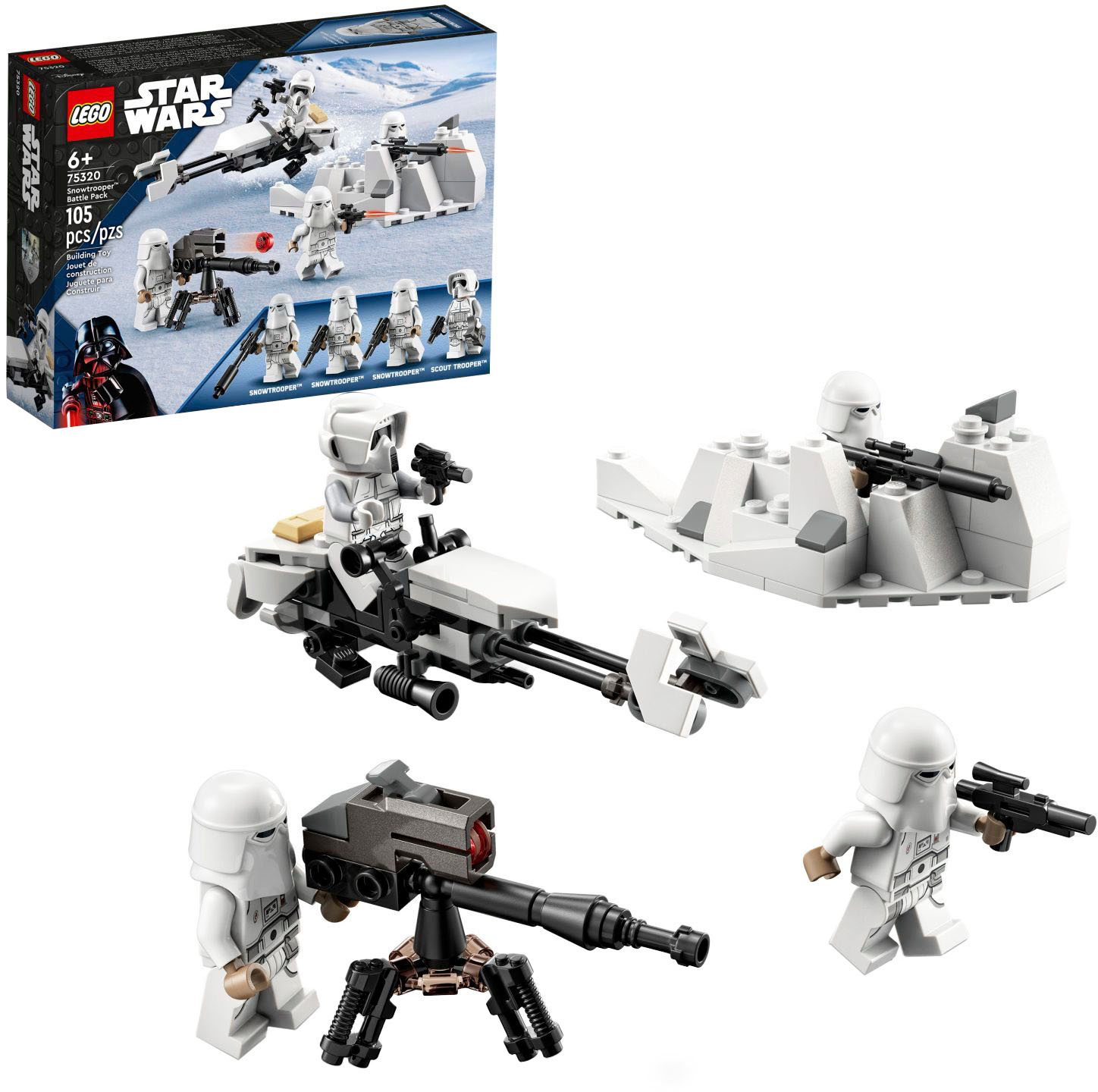 geni kommentator Fredag LEGO Star Wars Snowtrooper Battle Pack 75320 6378925 - Best Buy