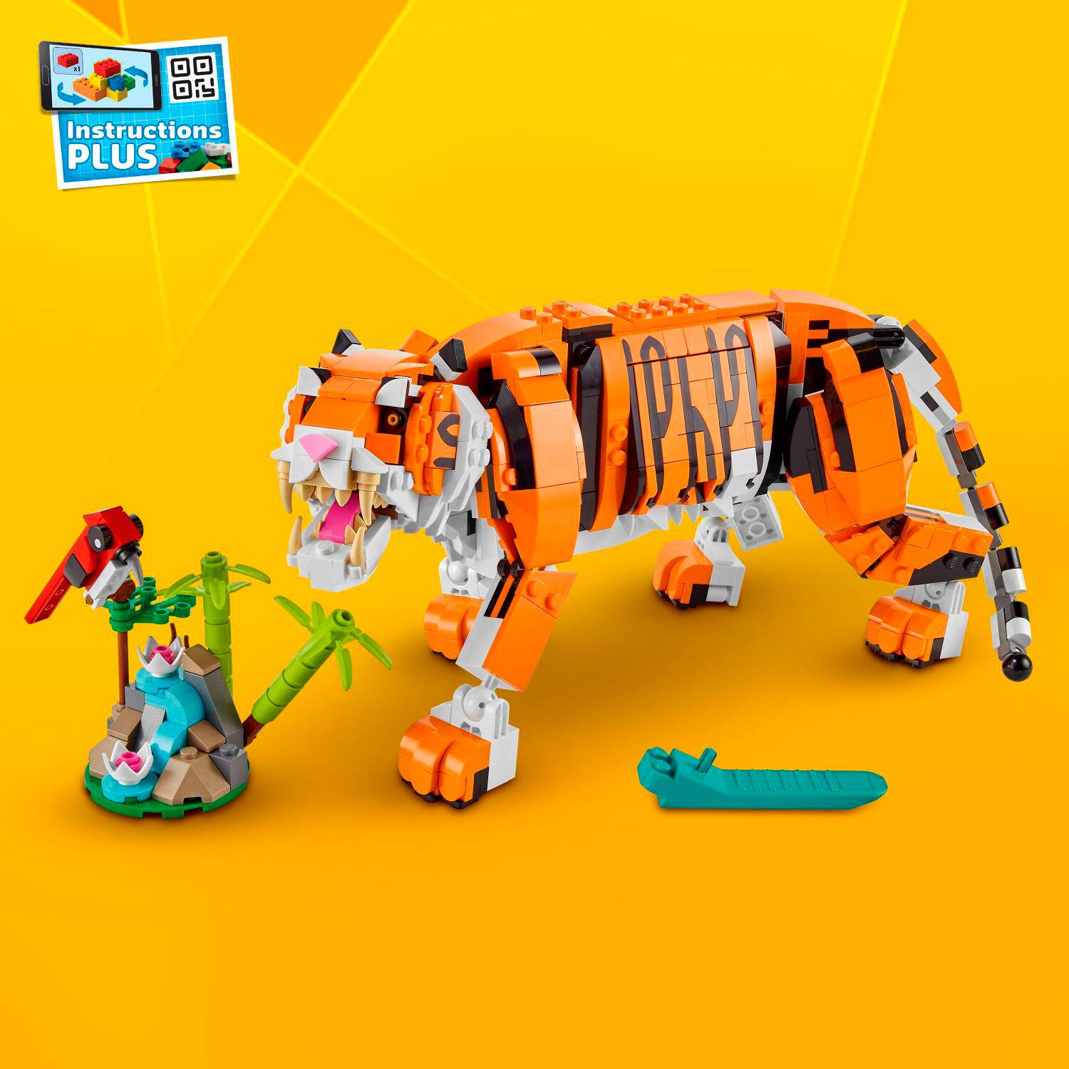 Alt View 13. LEGO - Creator 3in1 Majestic Tiger 31129.