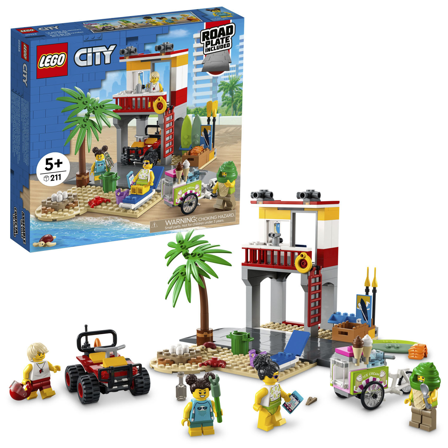 LEGO City Lifeguard Station 6379628 - Best Buy