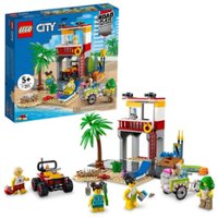 LEGO - My City Beach Lifeguard Station 60328 - Front_Zoom