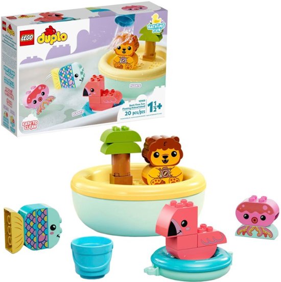 advocaat musical nicotine LEGO DUPLO My First Bath Time Fun: Floating Animal Island 10966 6379253 -  Best Buy