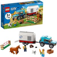 LEGO - City Great Vehicles Horse Transporter 60327 - Front_Zoom