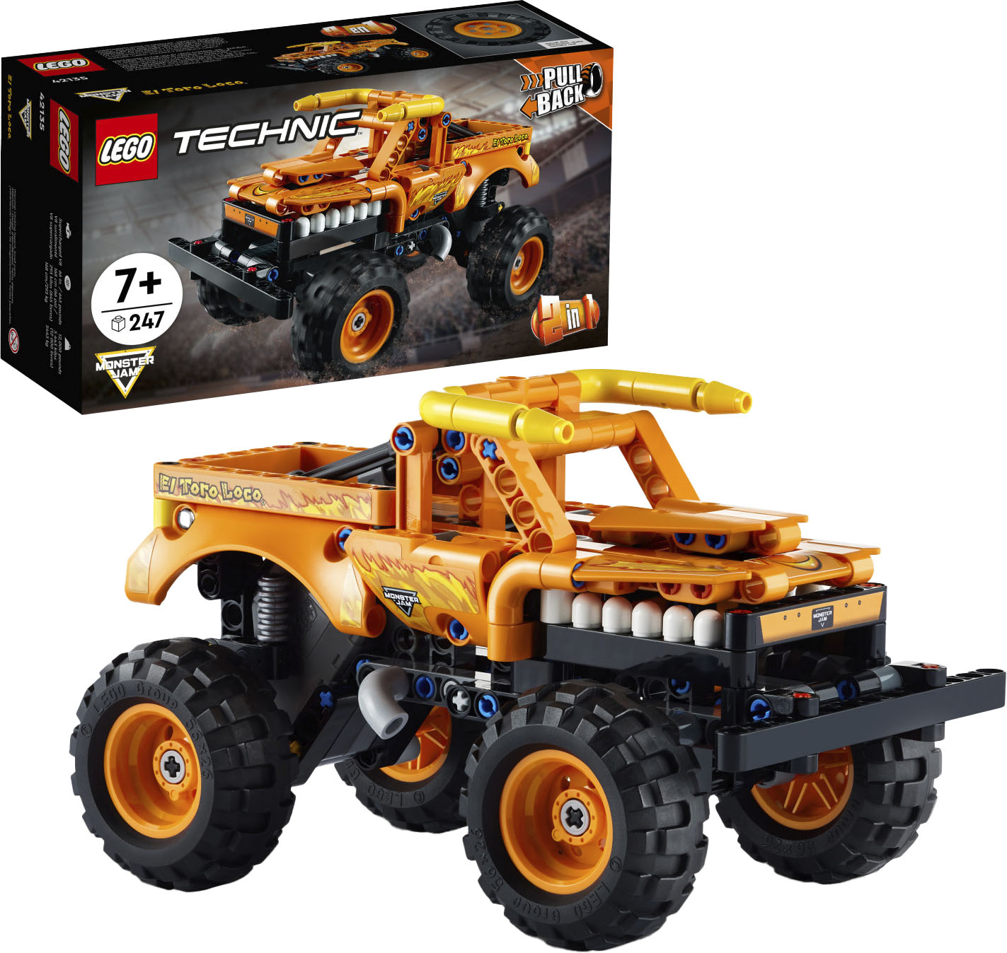 LEGO Technic Monster Jam Toro Loco 42135 6379481 - Best Buy