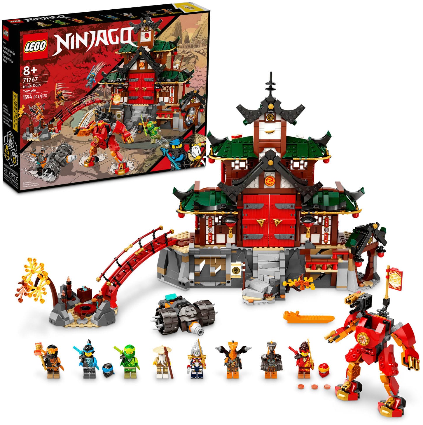 LEGO - Ninjago Ninja Dojo Temple 71767 - Front_Zoom