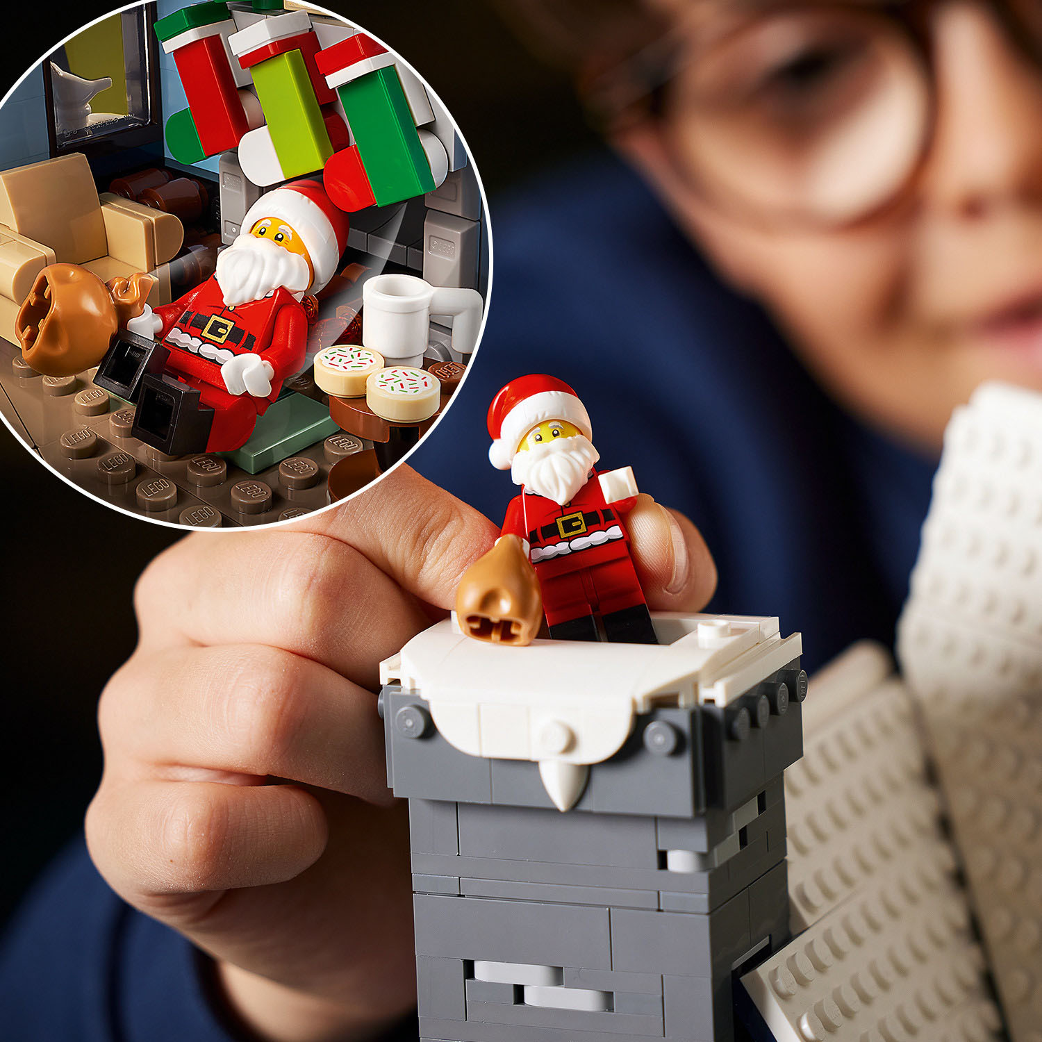 Angle View: LEGO - Icons Santas Visit 10293