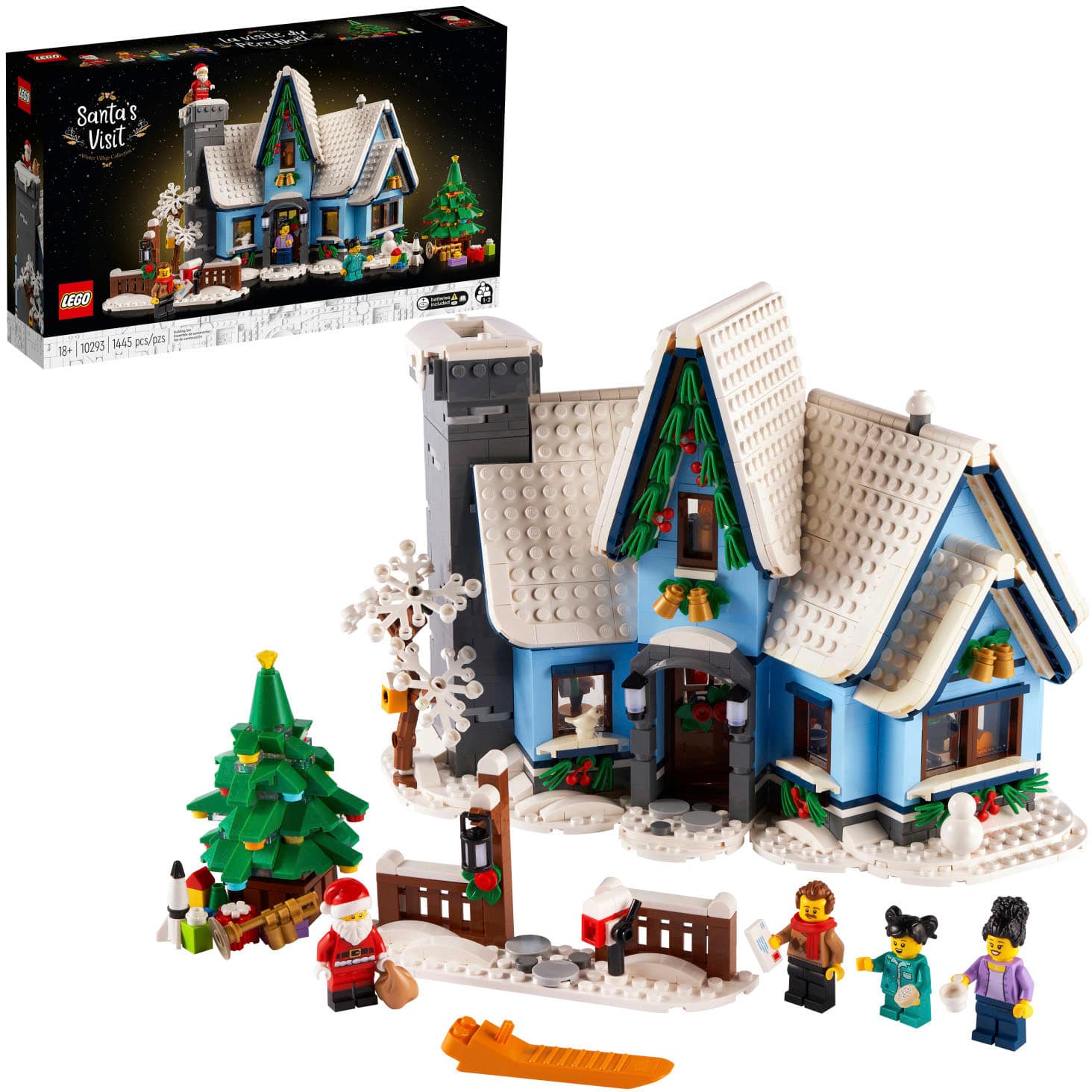 LEGO - Icons Santas Visit 10293 - Front_Zoom