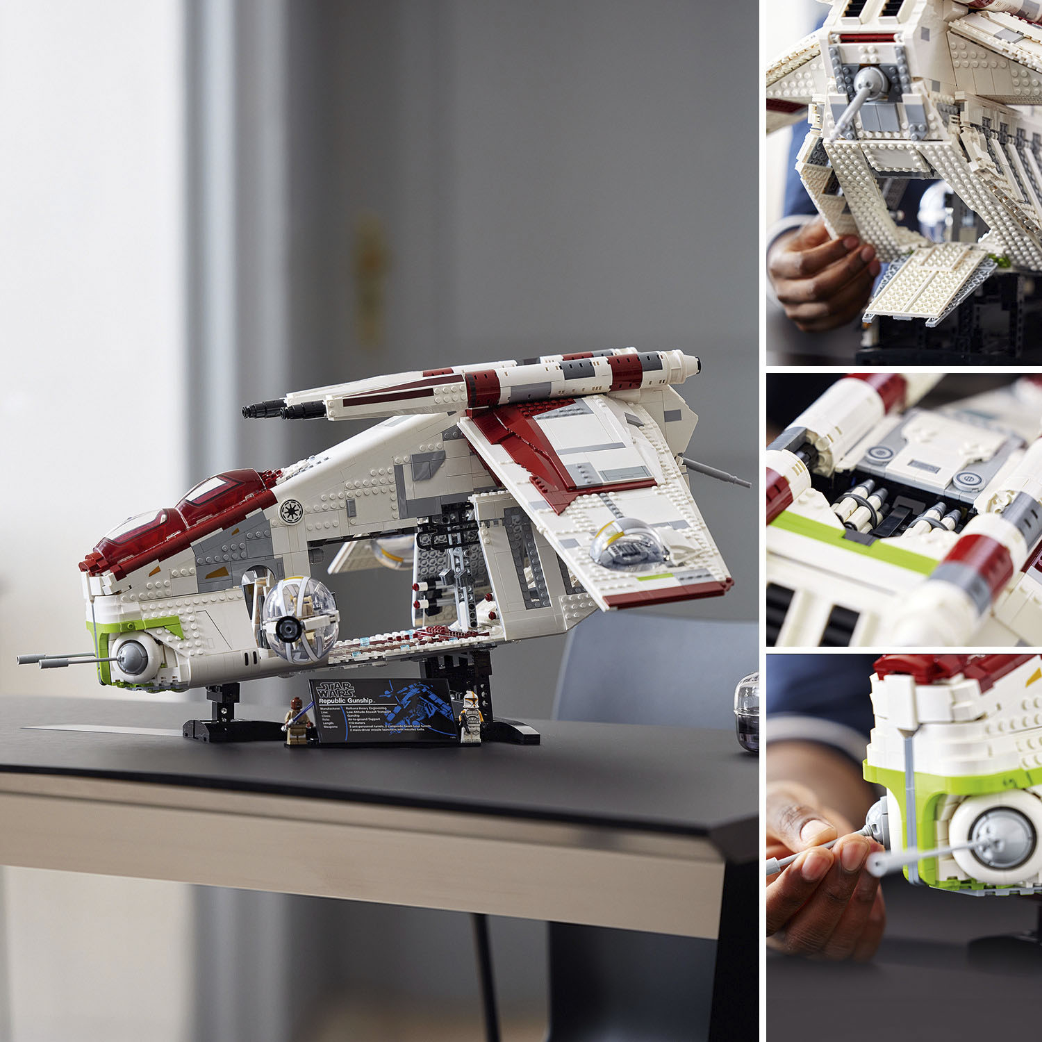Udstyre Tjen fraktion LEGO Star Wars Republic Gunship 75309 6333016 - Best Buy