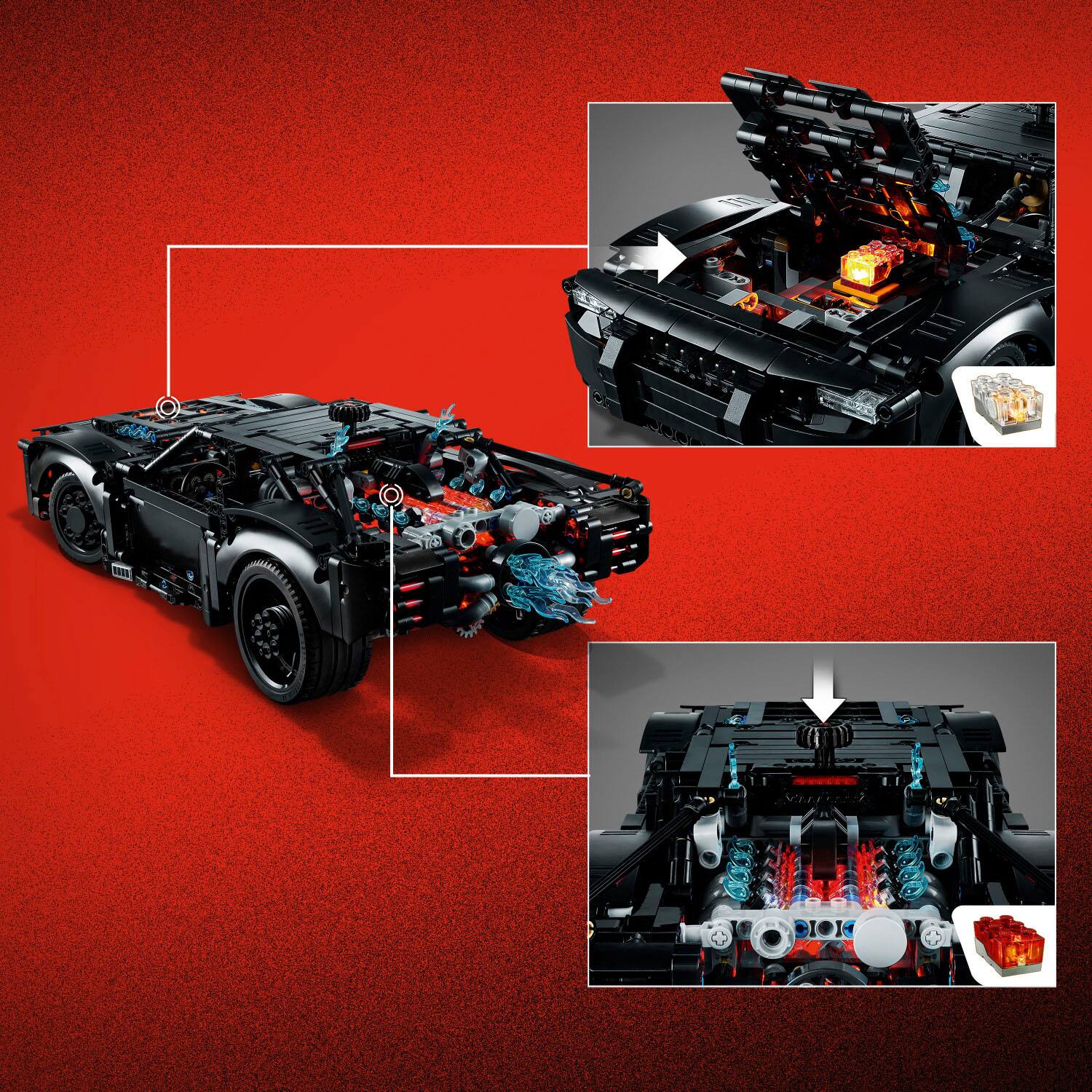 LEGO Technic THE BATMAN BATMOBILE 42127 6332744 - Best Buy