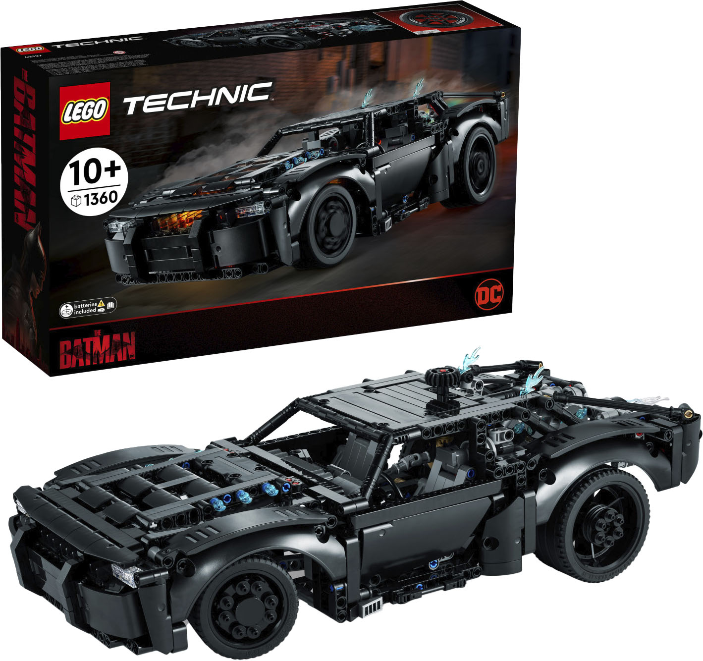 Larry Belmont Verbazing Klaar LEGO Technic THE BATMAN BATMOBILE 42127 6332744 - Best Buy