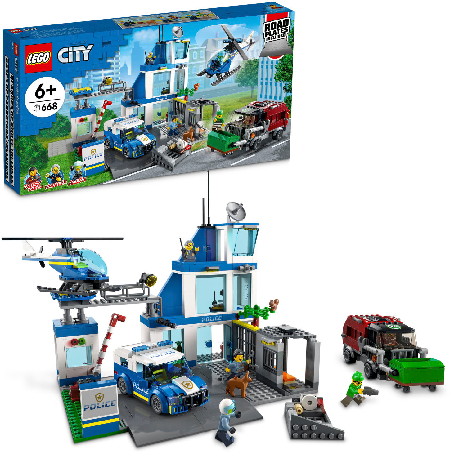 LEGO City Police Station 60316 6379606 Best Buy