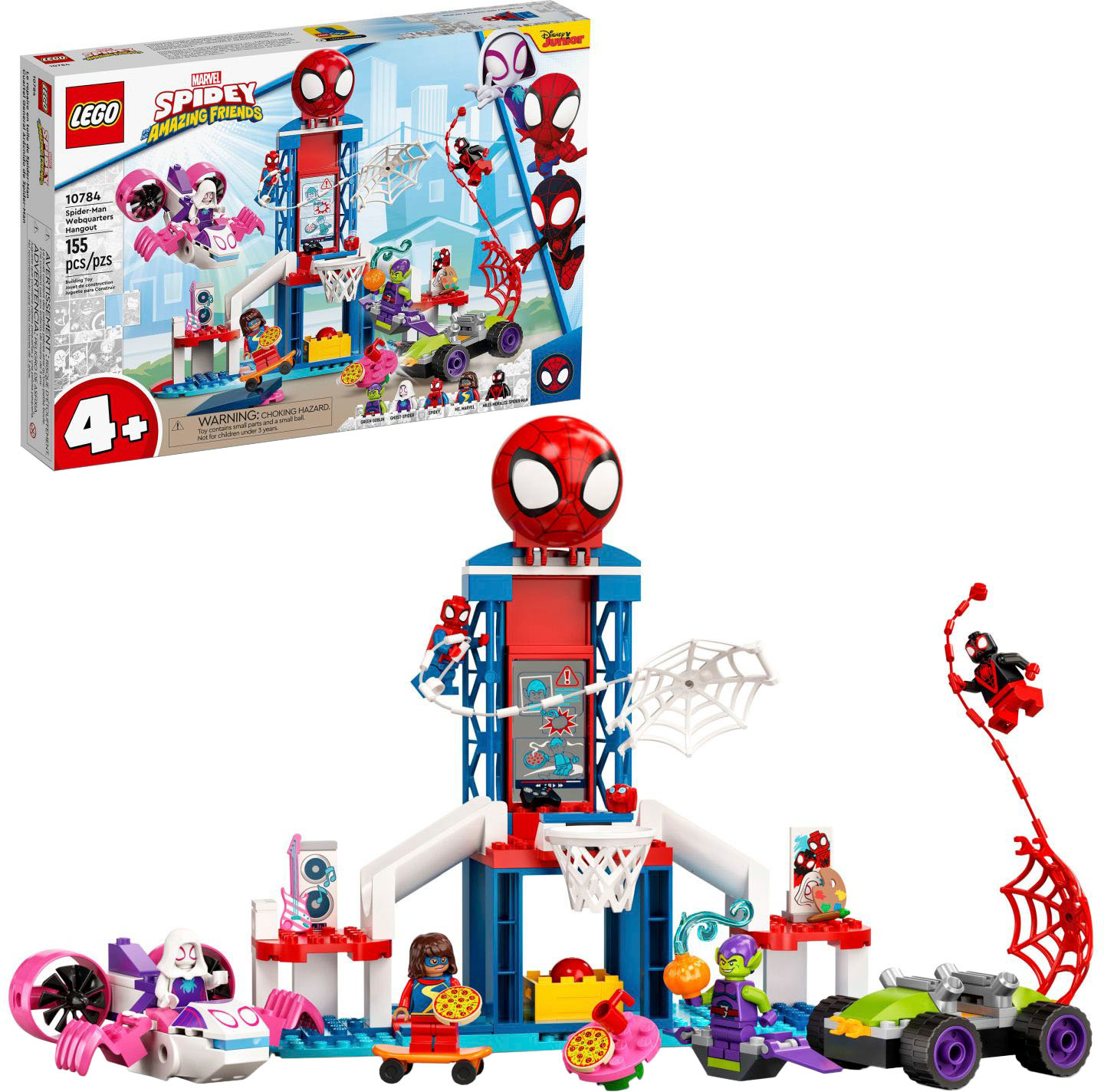 LEGO Spidey Spider-Man Webquarters Hangout 10784 6378900 - Best Buy