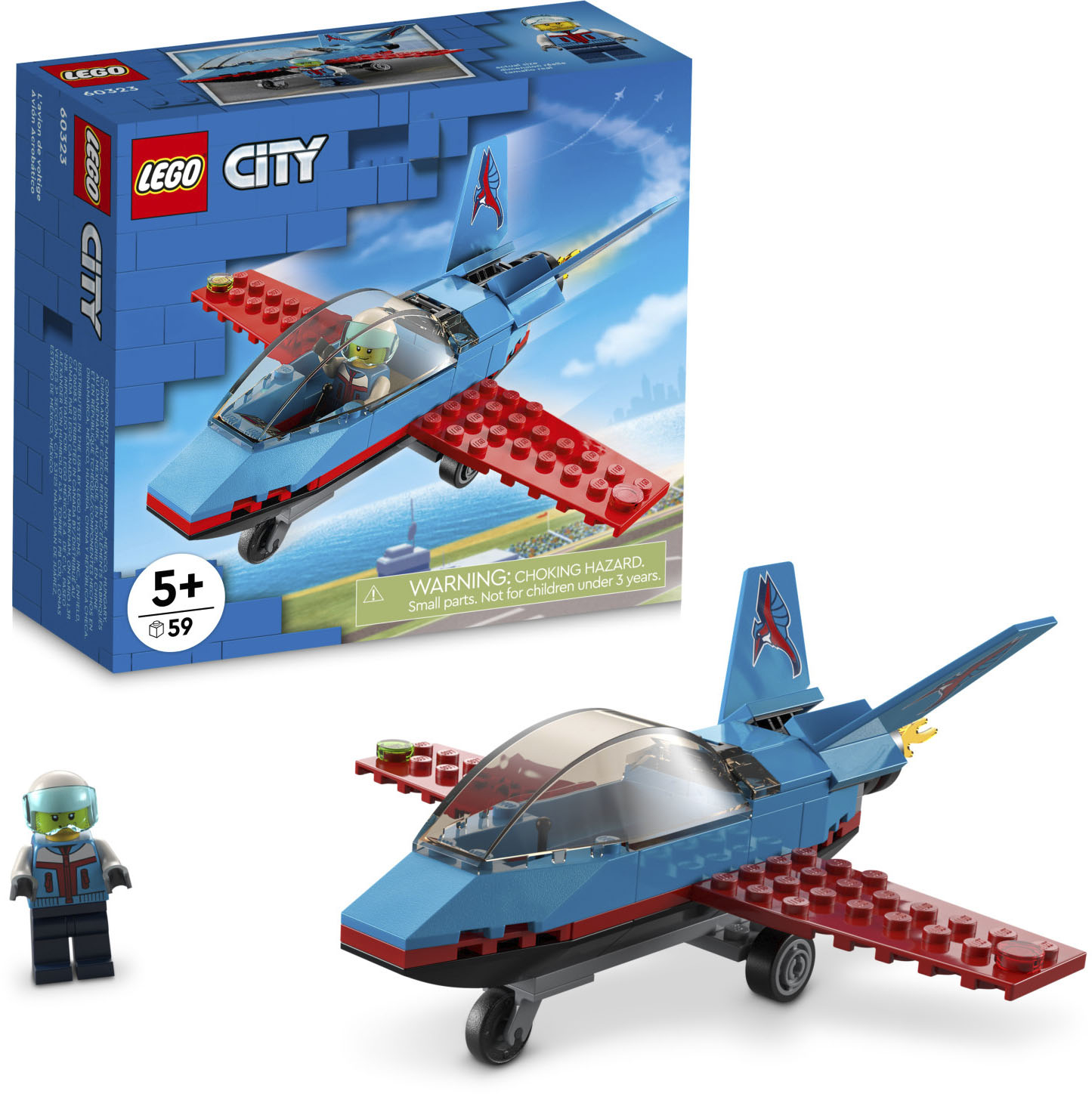 Best Buy: LEGO City Great Vehicles Stunt Plane 60323 6371129