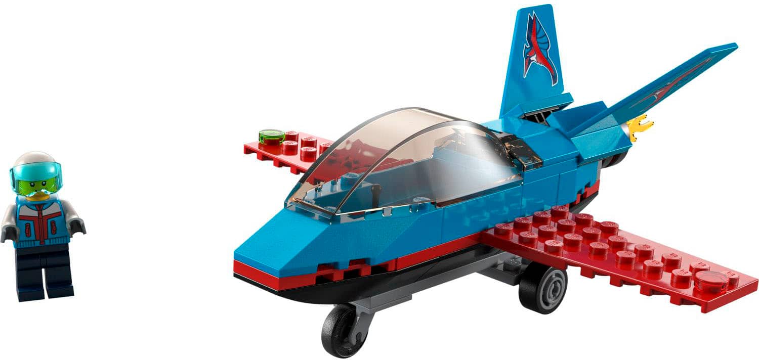 Left. LEGO - City Great Vehicles Stunt Plane 60323.