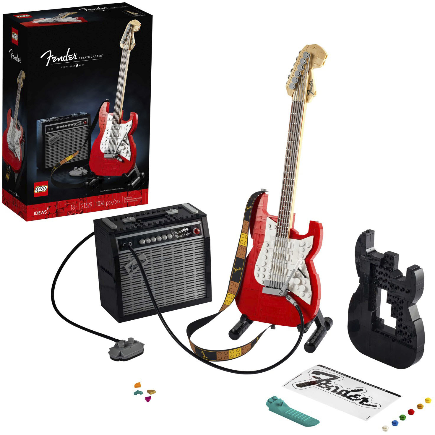 LEGO Ideas Fender Stratocaster 21329 6359049 - Best Buy