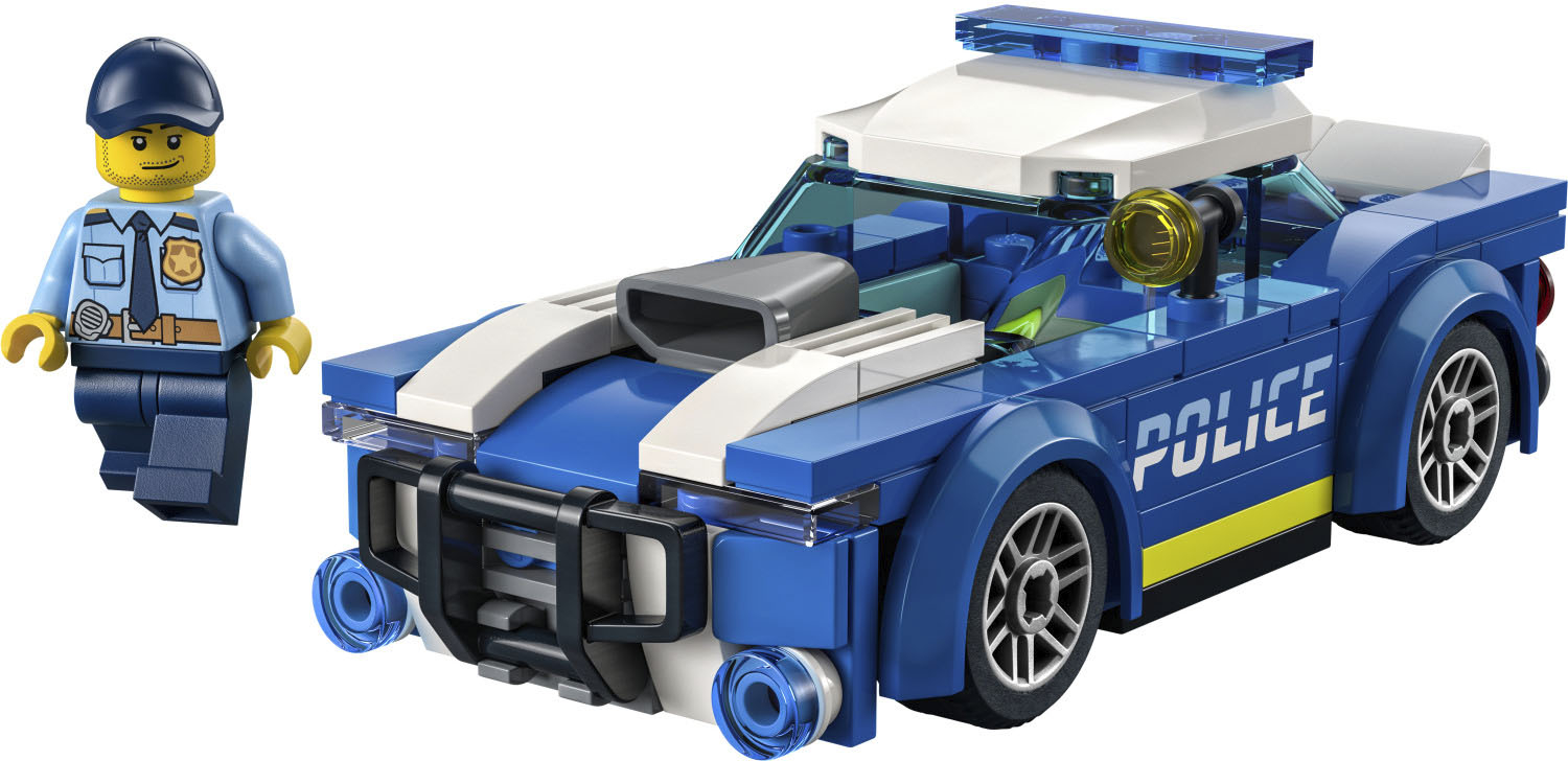 Left View: LEGO - City Police Car 60312
