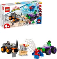 LEGO - Marvel Spidey And His Amazing Friends Hulk vs. Rhino Truck Showdown 10782 - Front_Zoom