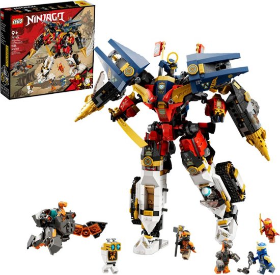 LEGO Ninjago 71765 Ninja Ultra Combo Mech - Hold onthis isn't Voltron?!  [Review] - The Brothers Brick