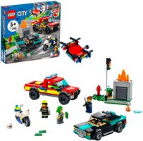LEGO - City Fire Rescue & Police Chase 60319 - Front_Zoom