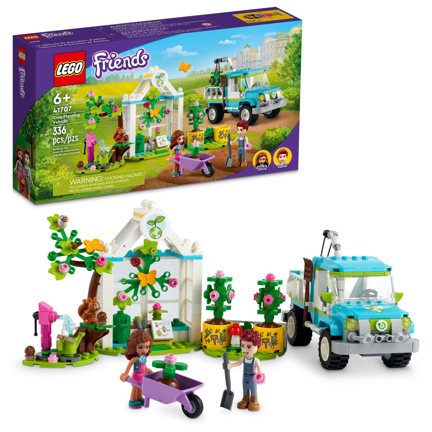 LEGO Friends Tree-Planting Vehicle 41707 6379087 - Best Buy