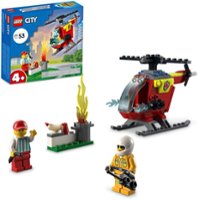LEGO - City Fire Helicopter 60318 - Front_Zoom