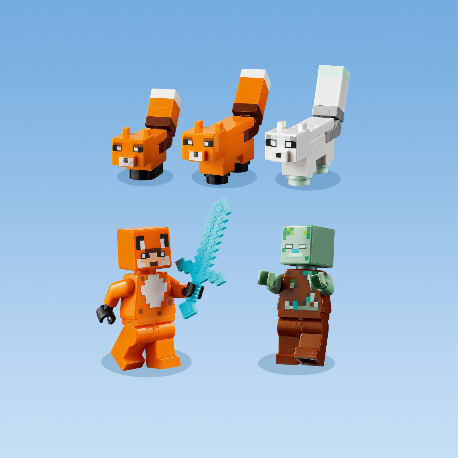 LEGO Minecraft The Fox Lodge 21178 6379562 - Best Buy