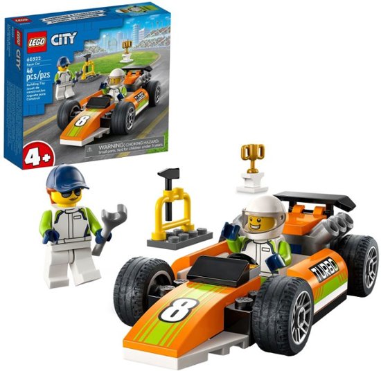 twintig erfgoed Derbevilletest LEGO City Great Vehicles Race Car 60322 6371127 - Best Buy