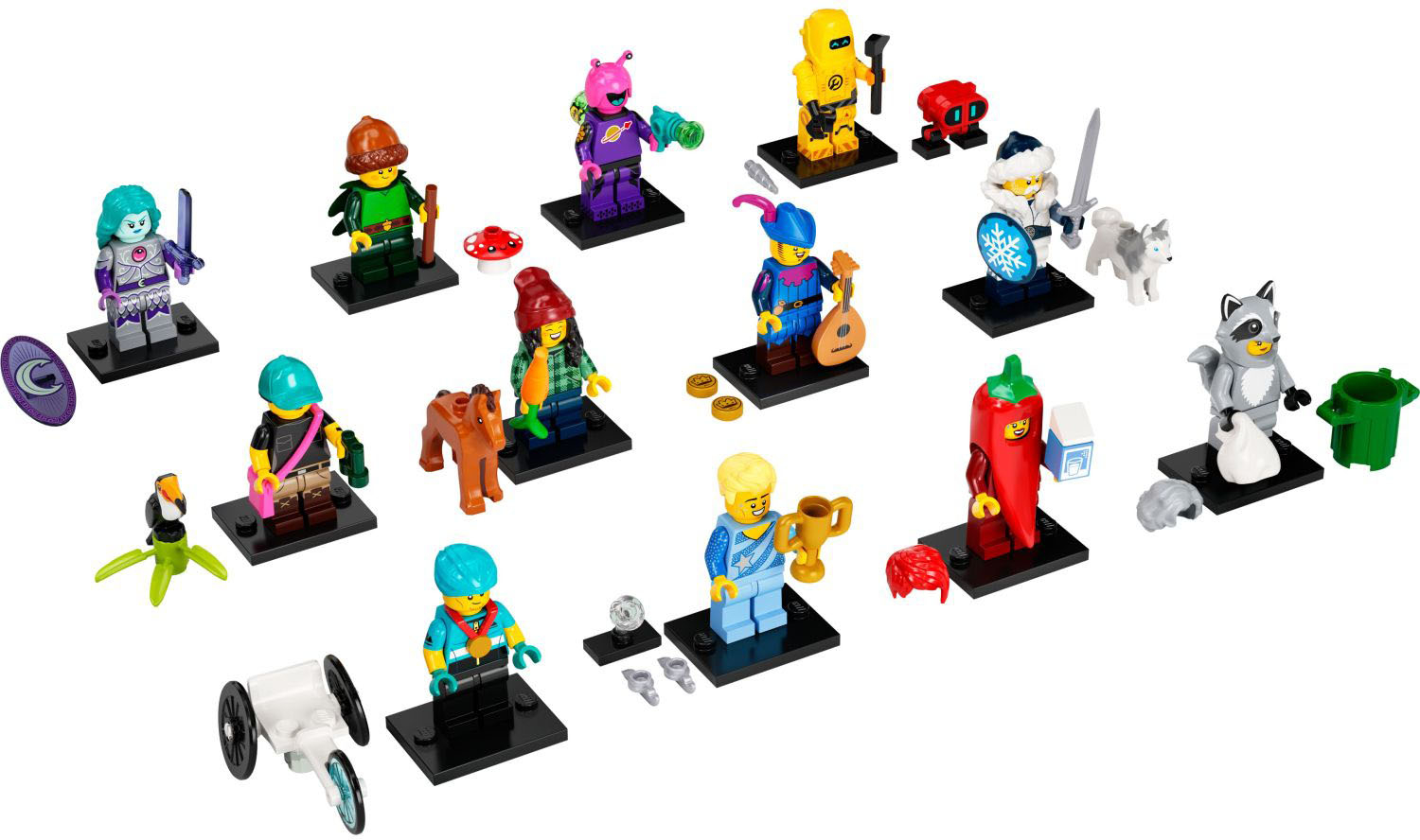 Minifigures LEGO Minifigures Series 22 66700 (Pack of 6) 66700