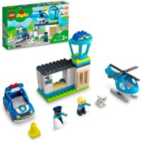 LEGO - DUPLO Town Police Station & Helicopter 10959 - Front_Zoom