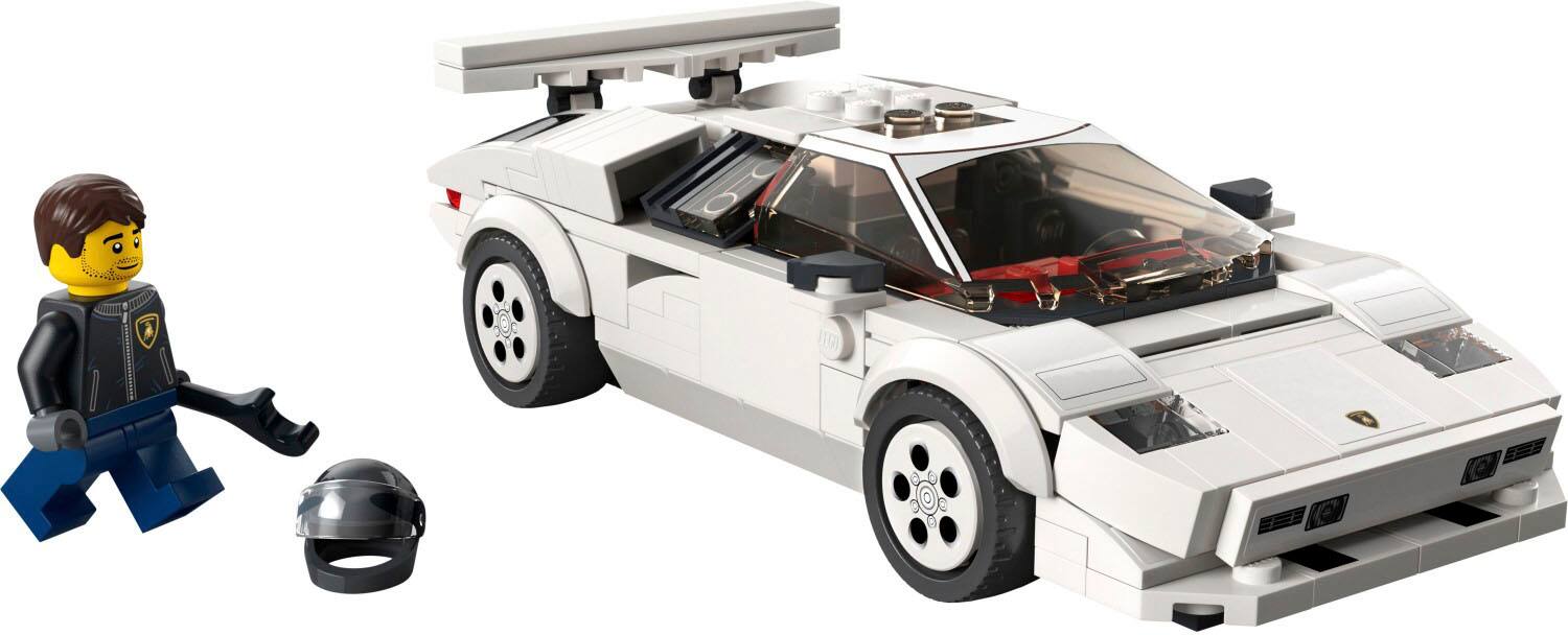 Left. LEGO - Speed Champions Lamborghini Countach 76908.