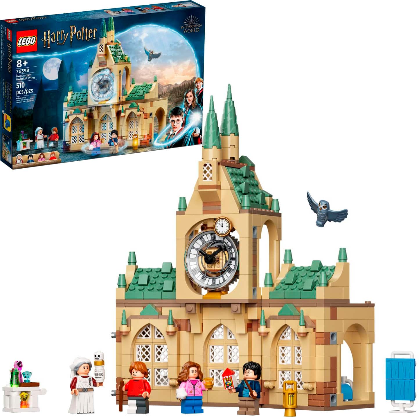 LEGO - Harry Potter Hogwarts Hospital Wing 76398 - Front_Zoom