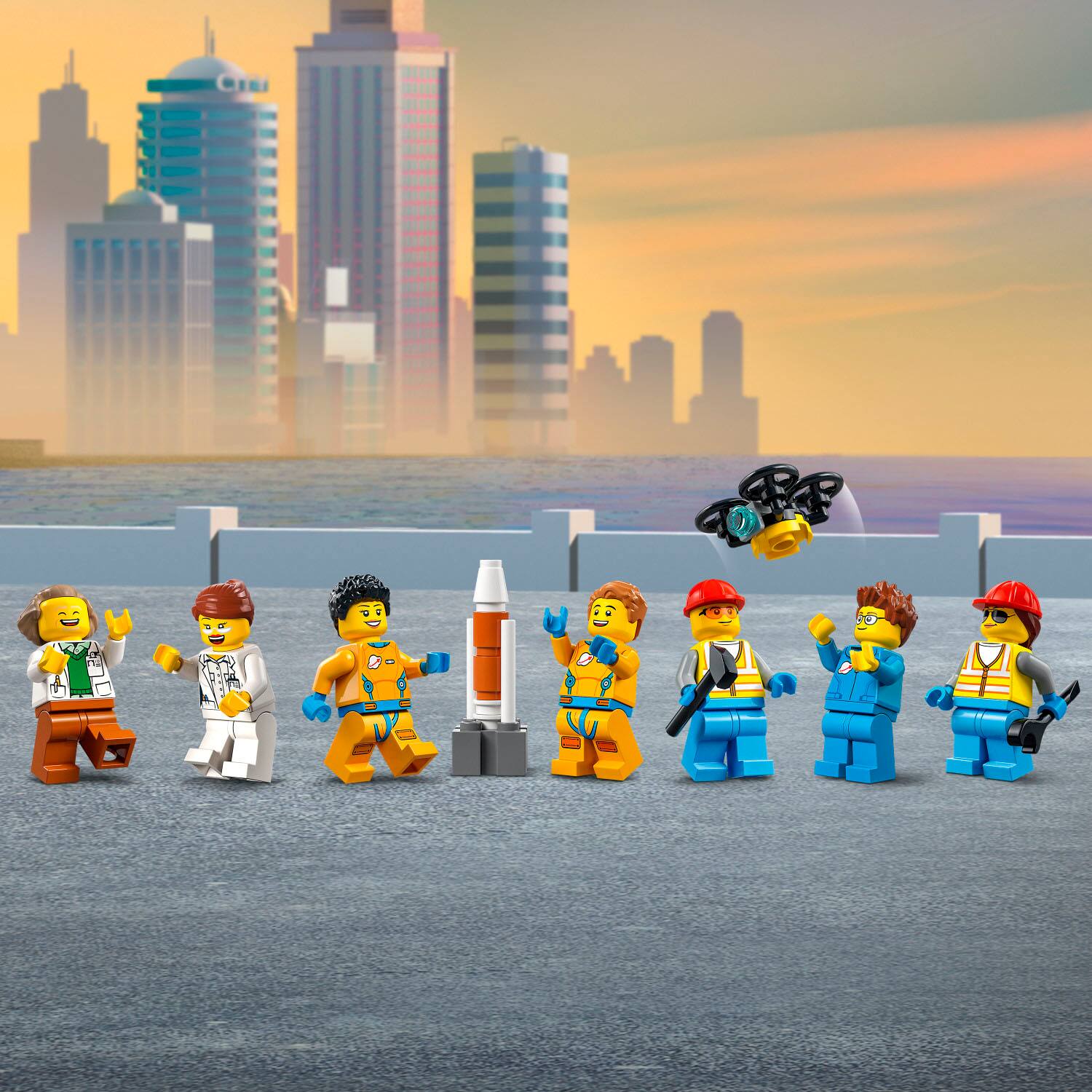 Alt View 12. LEGO - City Rocket Launch Center 60351.