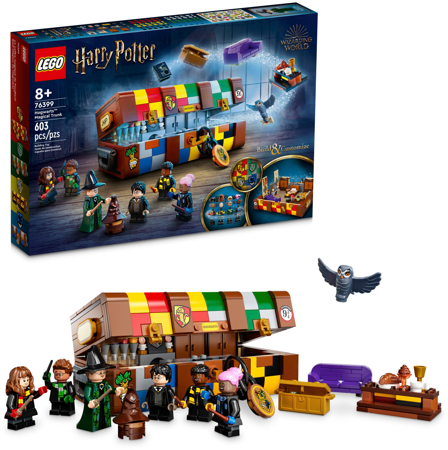 LEGO Harry Potter Hogwarts Magical Trunk 76399 Building Kit (603 
