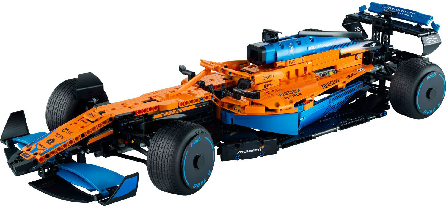 LEGO Technic Re-Creates the McLaren Formula 1 Car