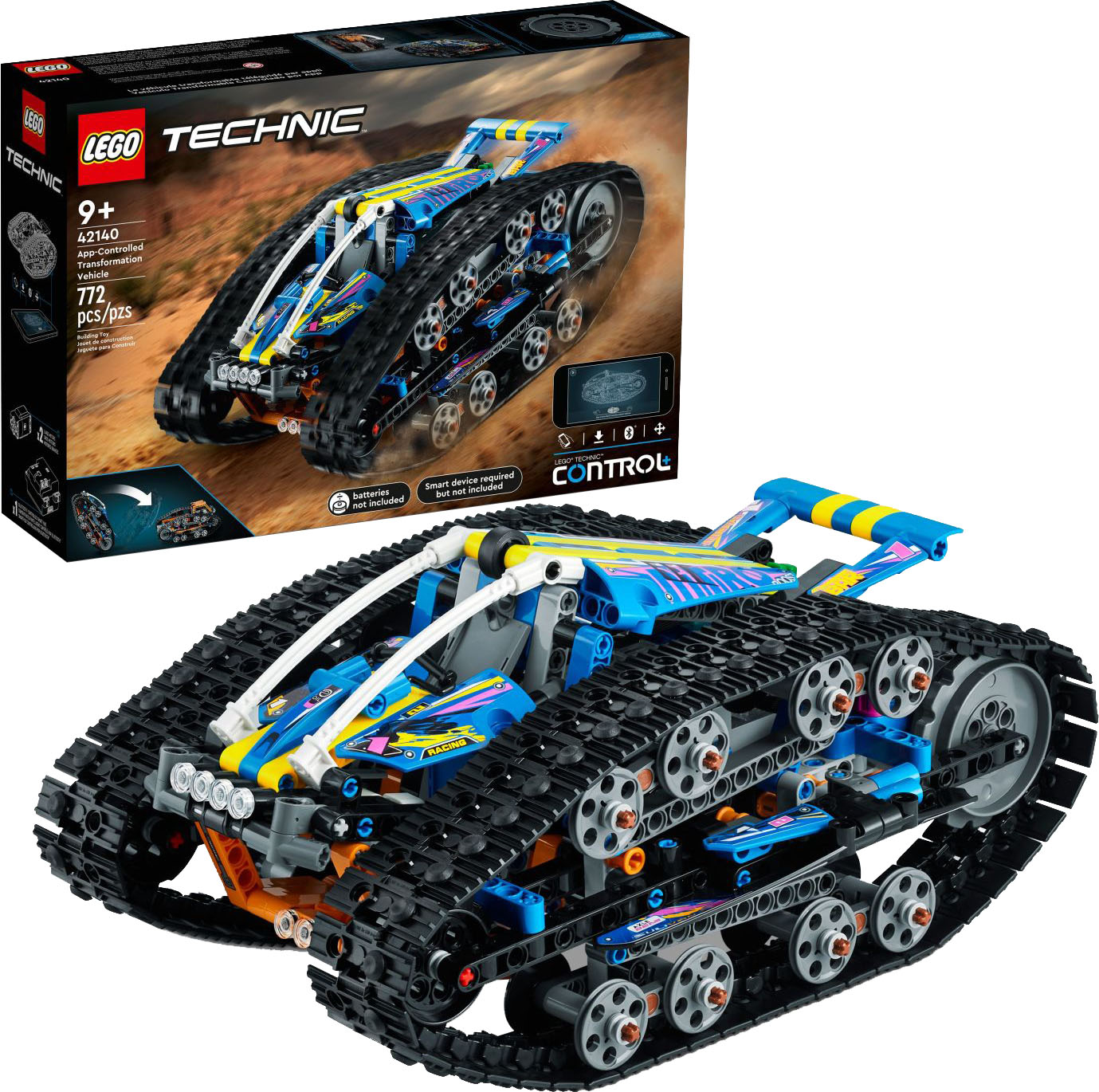 Photo 1 of Technic App-Controlled Transformation Vehicle 42140