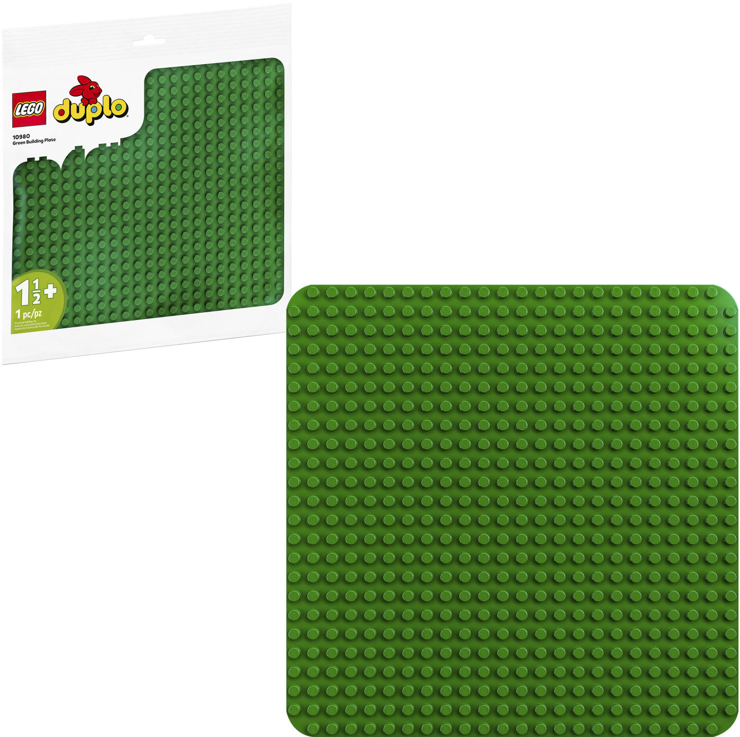 Remission Vie talsmand LEGO DUPLO Classic DUPLO Green Building Plate 10980 6387126 - Best Buy