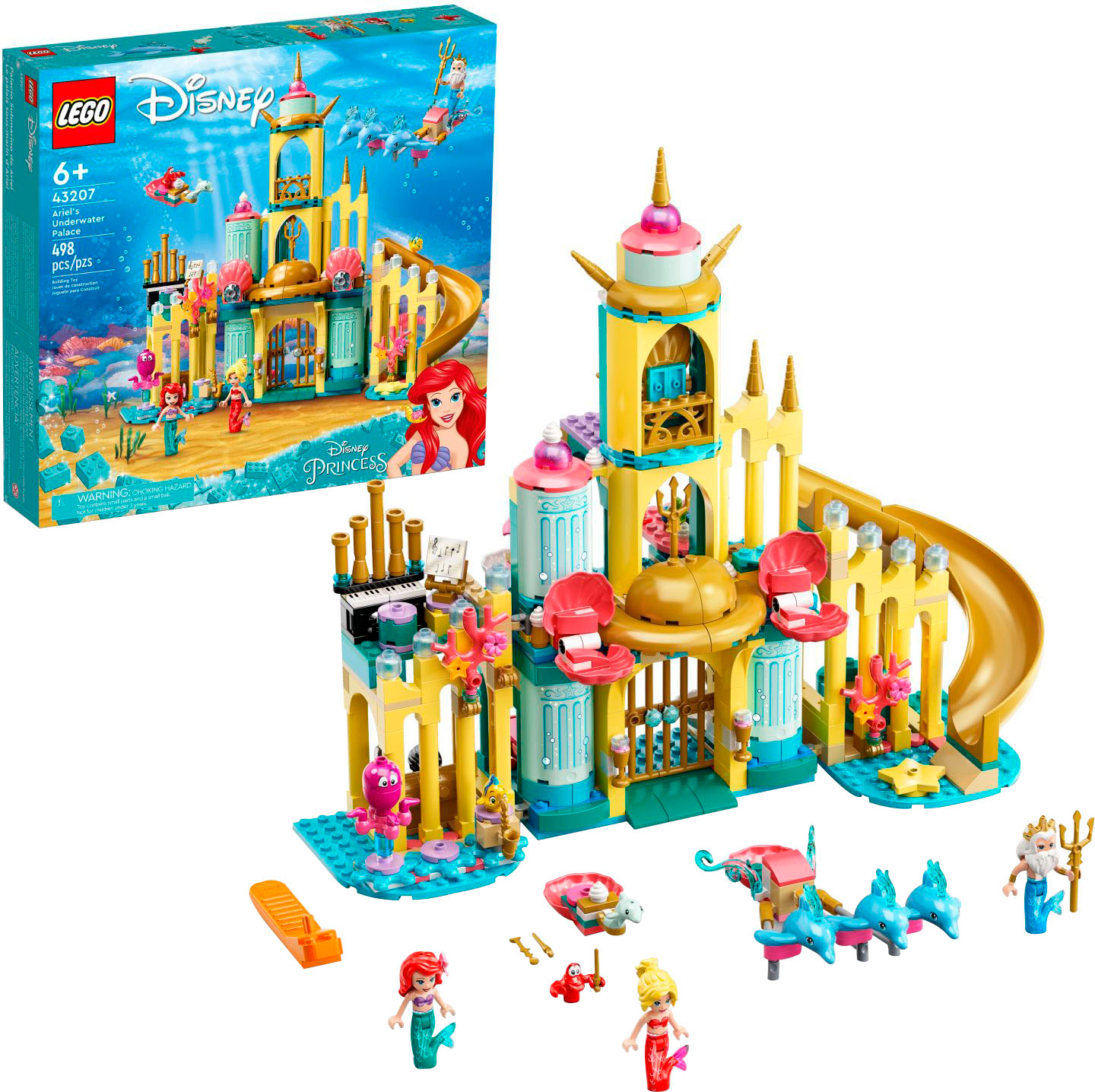 LEGO Disney Princess Ariel's Underwater Palace 43207 6379027