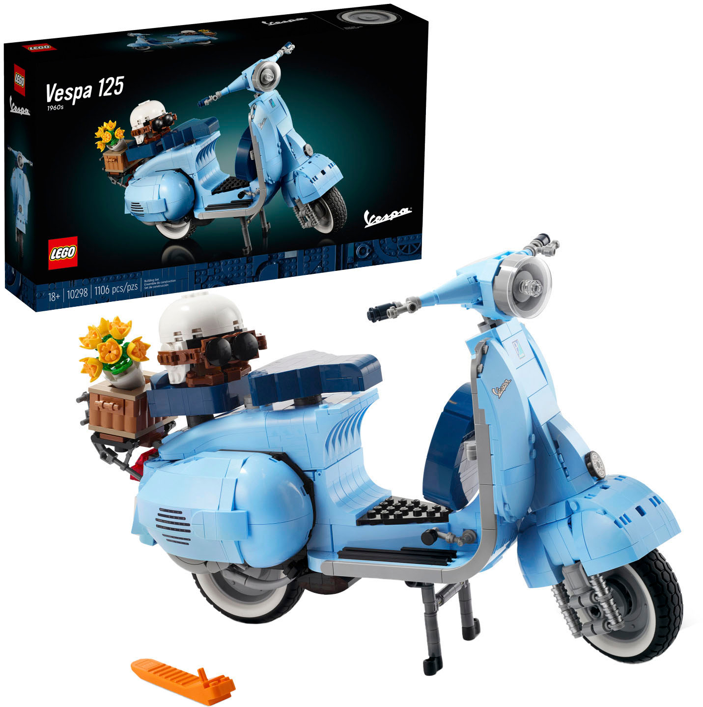 LEGO Vespa 125 Building Kit (1,106 Pieces) 6379758 - Best Buy