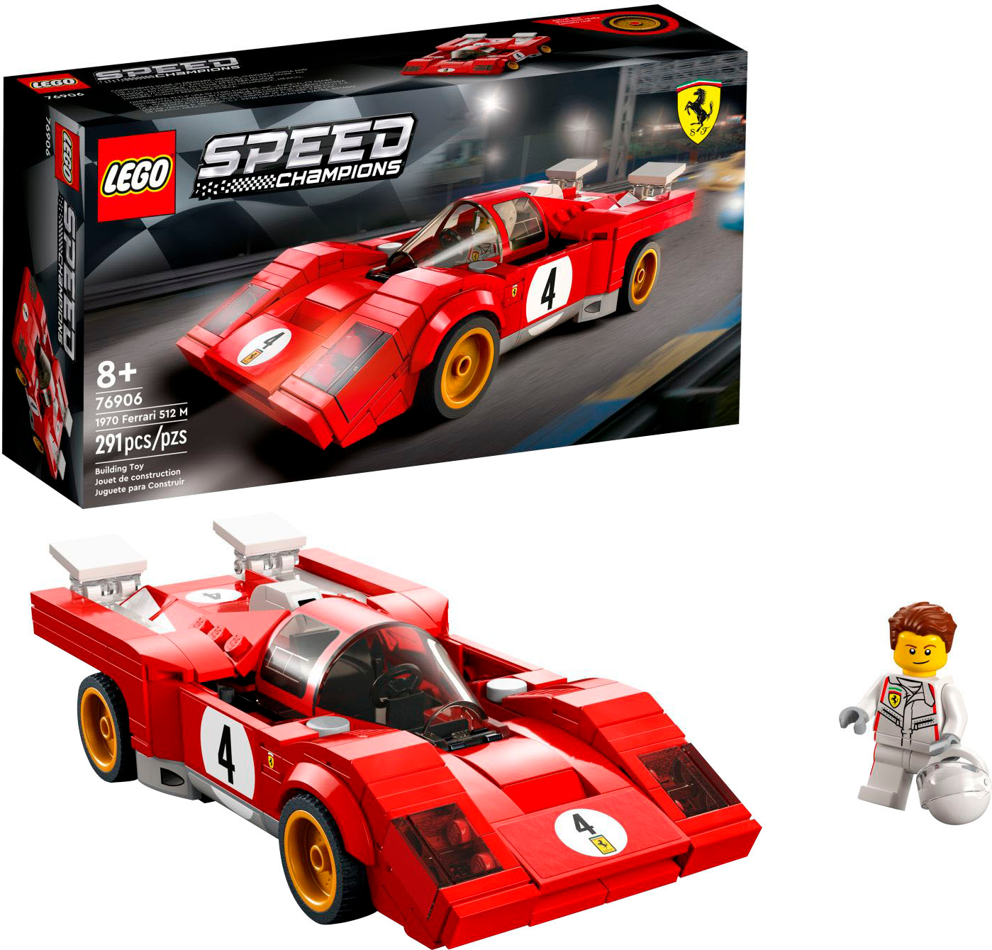LEGO Speed Champions 1970 Ferrari 512 M 76906 6372453 - Best 