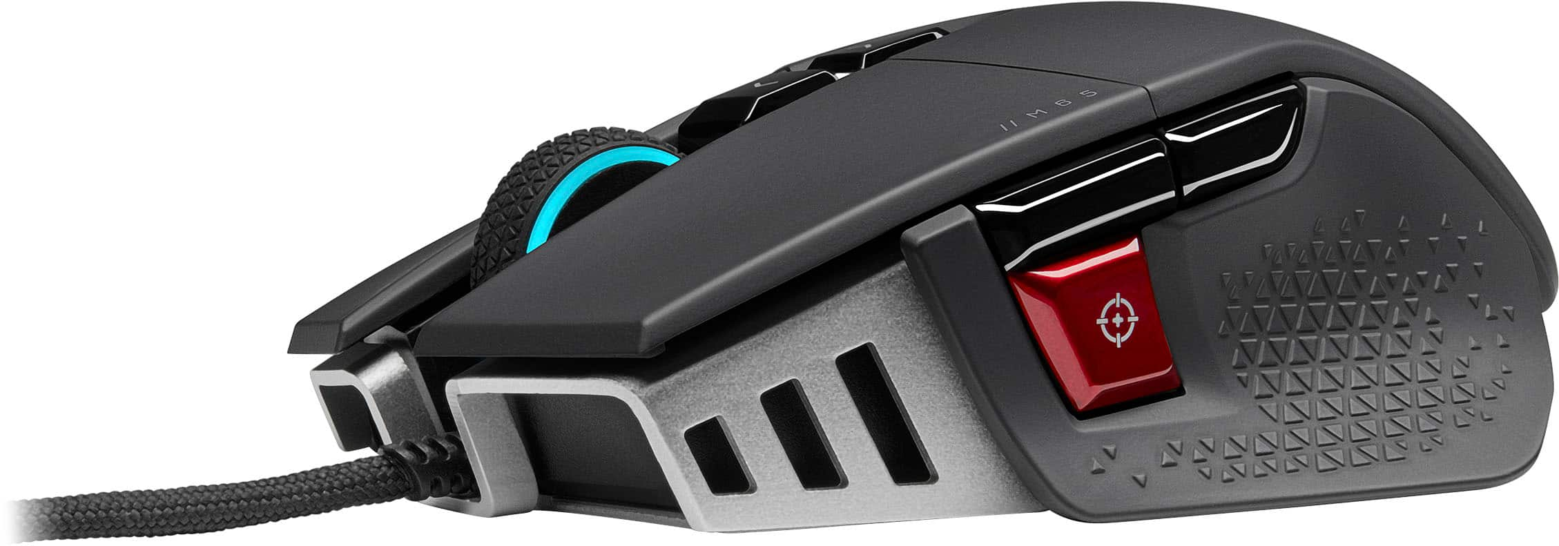 Corsair M65 Rgb Ultra Wireless, Souris de jeu sans fil accordable Fps 