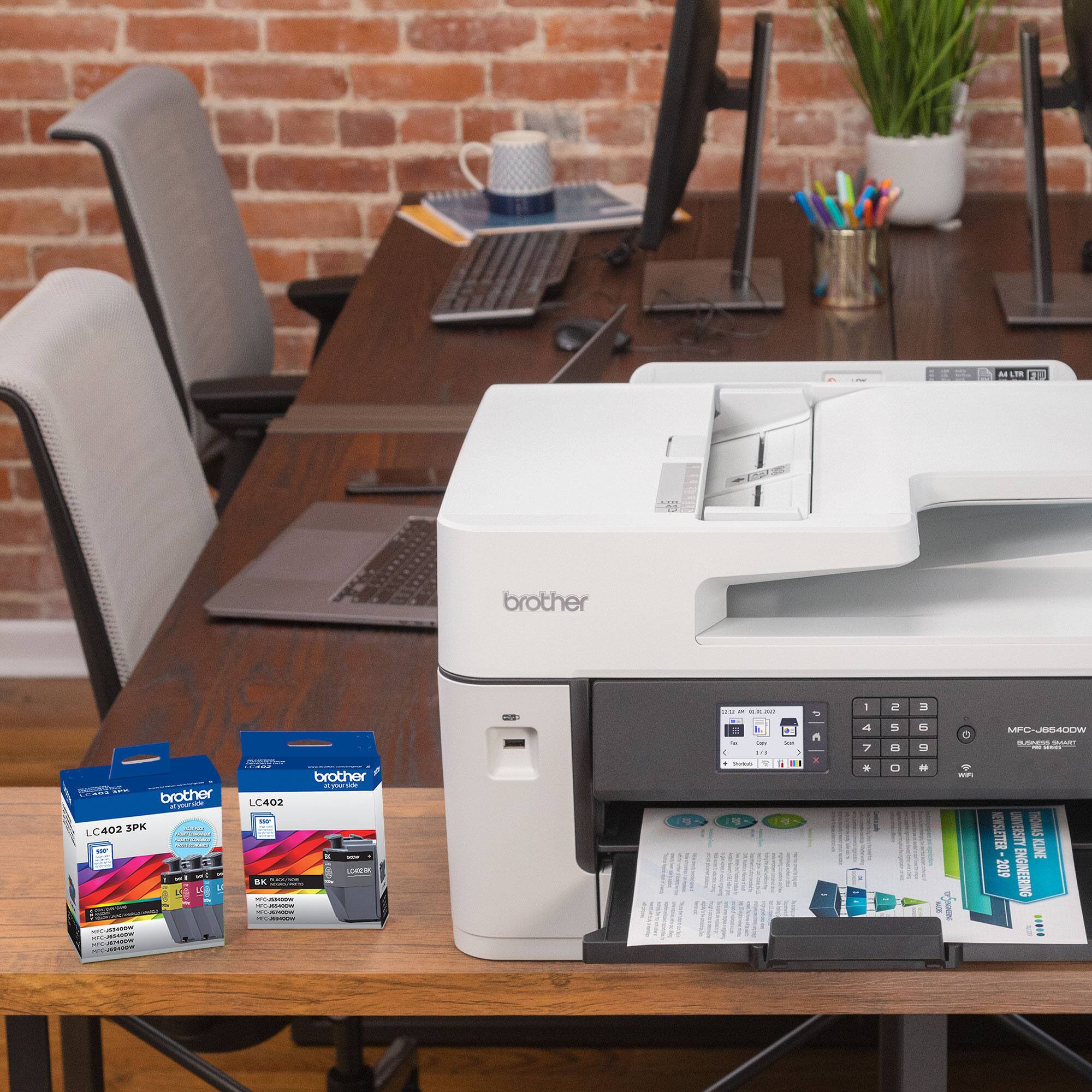 Alt View 12. Brother - LC402BK Standard Yield Ink Cartridge - Black.