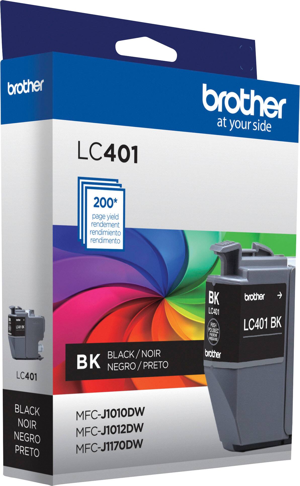 Alt View 13. Brother - LC402BK Standard Yield Ink Cartridge - Black.