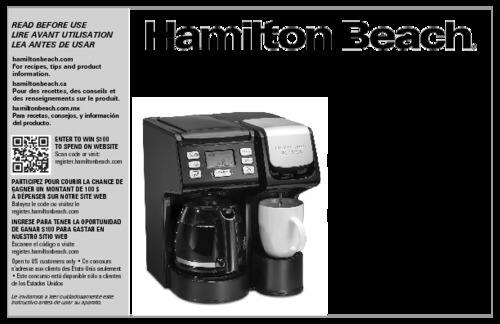 Hamilton Beach FlexBrew Trio Coffee 