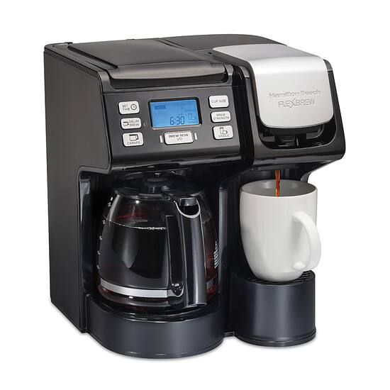 Hamilton Beach FlexBrew Trio Coffee Maker Black 49902 Best Buy