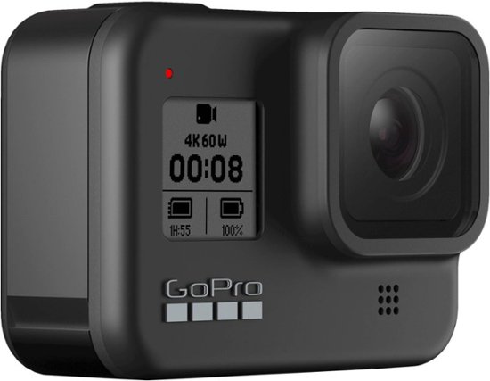 GoPro HERO8 Black 4K Waterproof Action Camera Black CHDHX